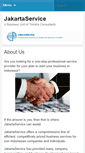 Mobile Screenshot of jakartaservice.com