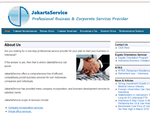 Tablet Screenshot of jakartaservice.com